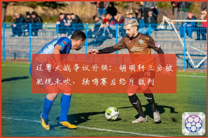 辽粤大战争议升级：胡明轩三分被犯规未吹，杨鸣赛后怒斥裁判